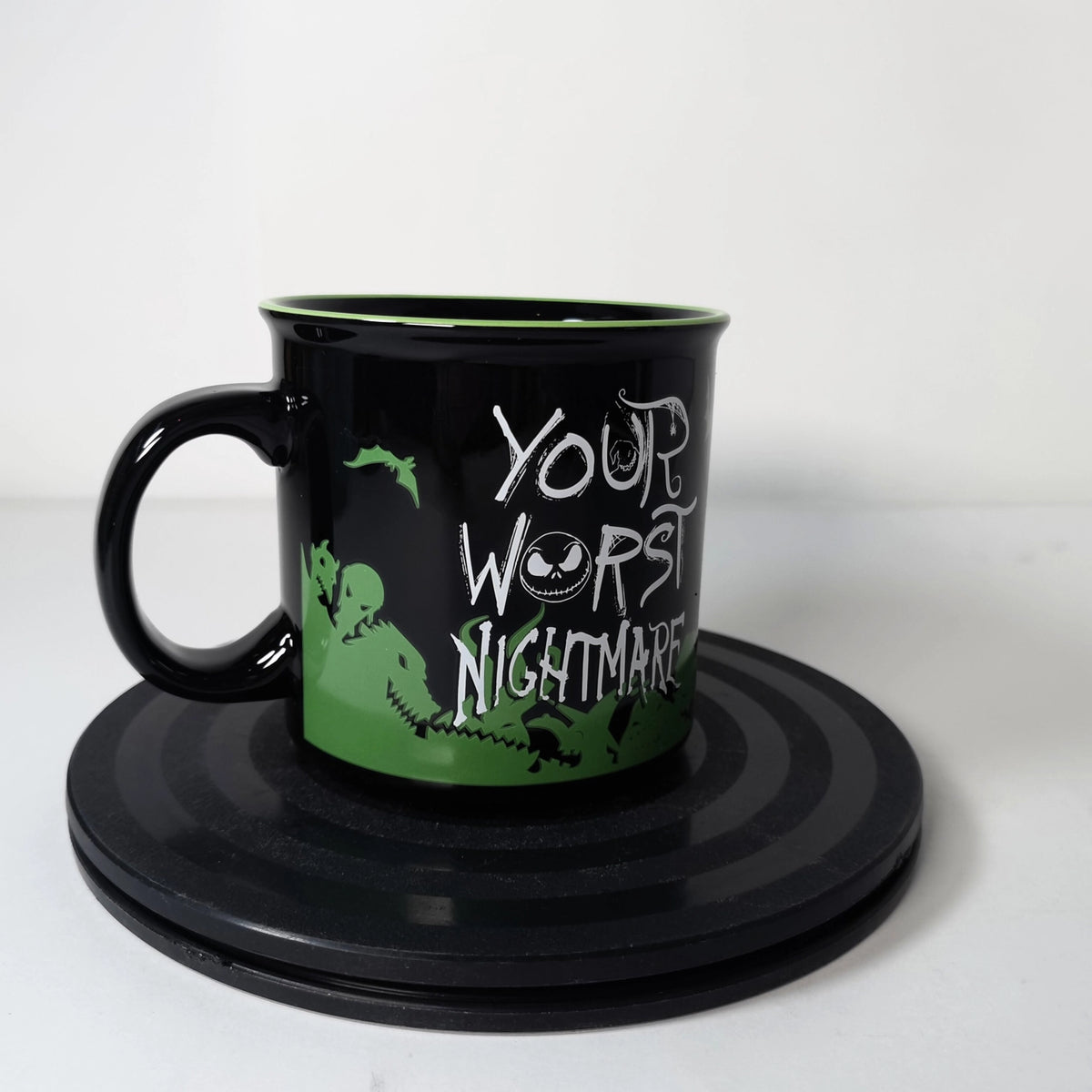 Nightmare Before Christmas Scary Jack 20z Ceramic Camper Mug