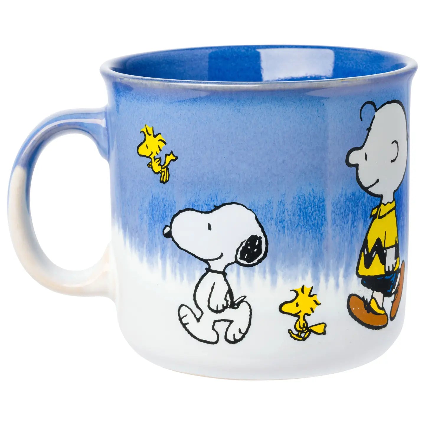 Peanuts Group Reactive Glaze 20oz Ceramic Camper Mug