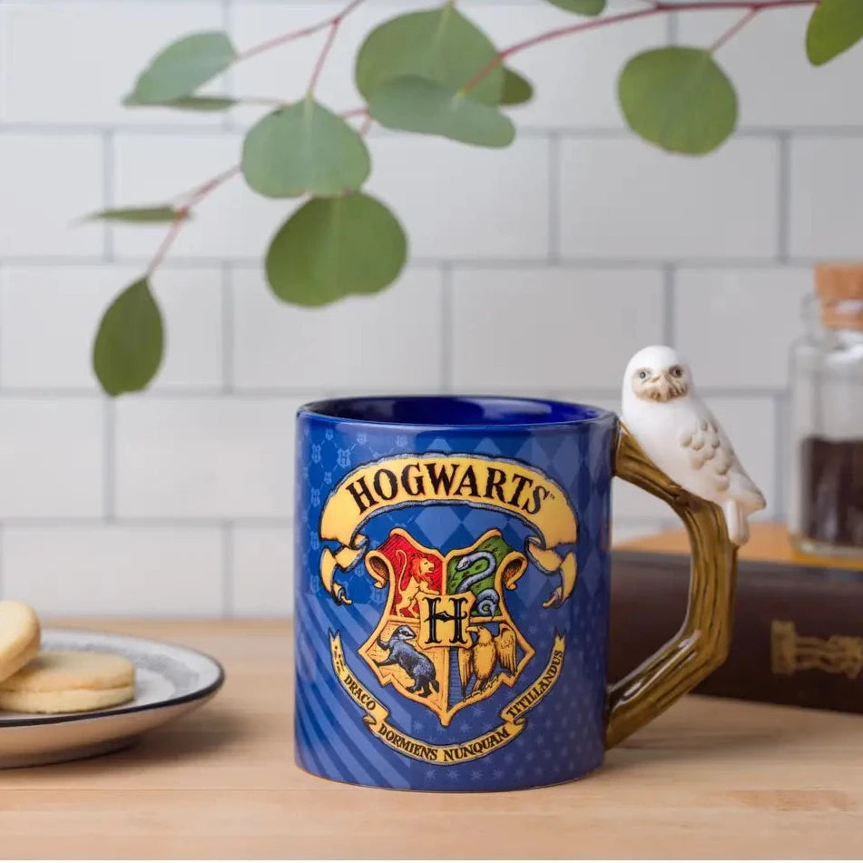 Harry Potter Hogwarts 20oz Sculpted Handle Ceramic Mug