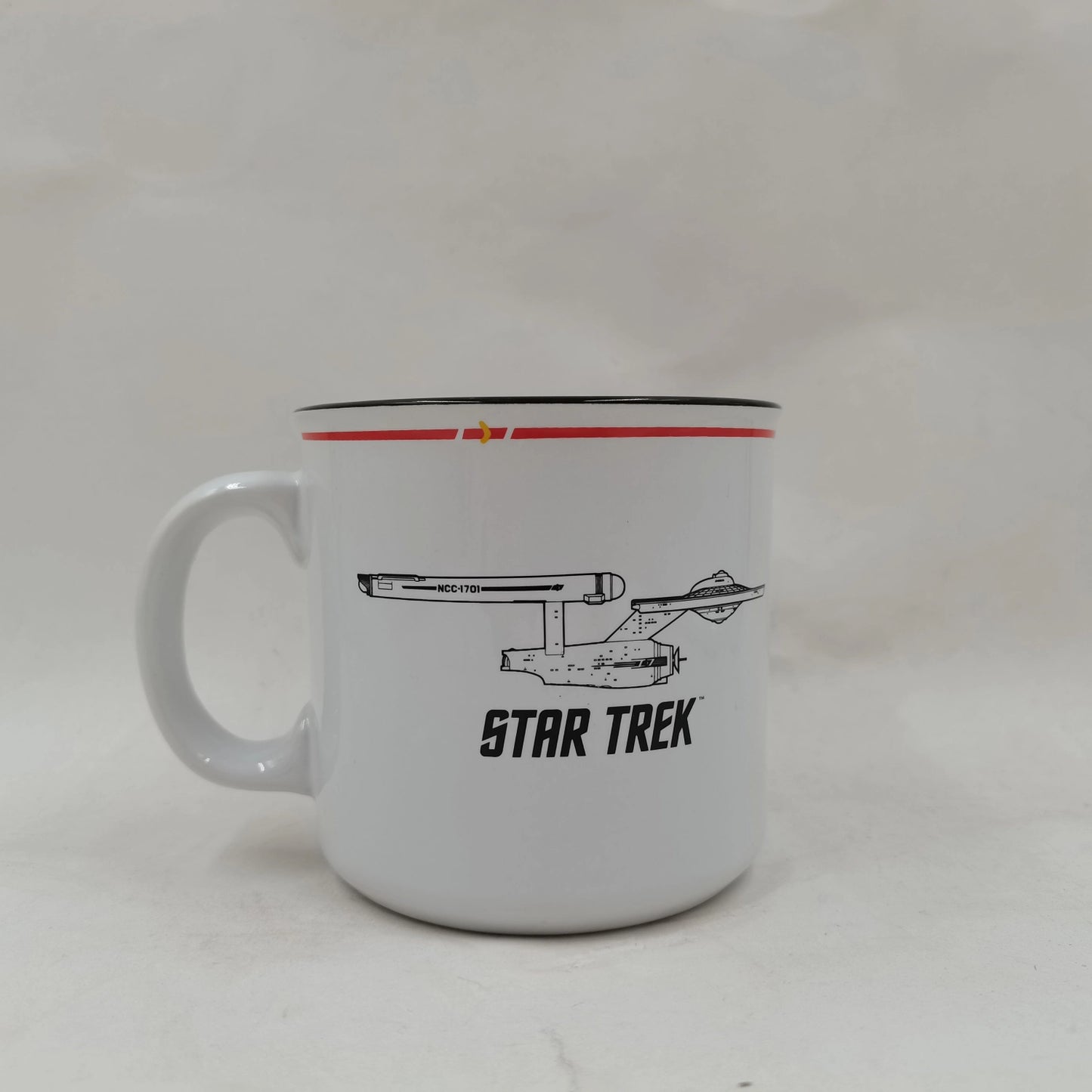 Star Trek Property of the Enterprise 20oz Ceramic Camper Mug