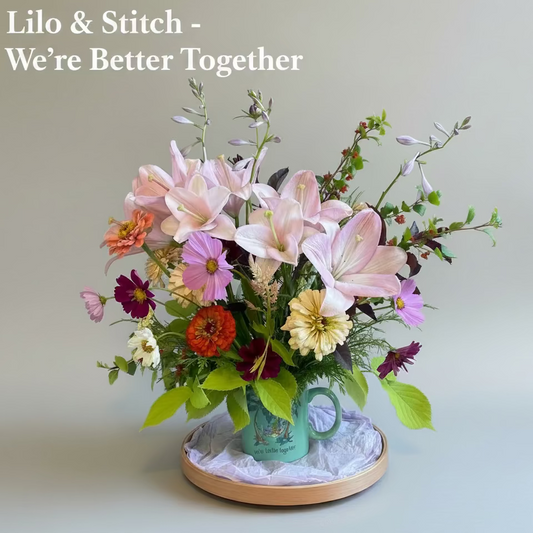 Stitch & Angel - Novelty Mug Arrangment
