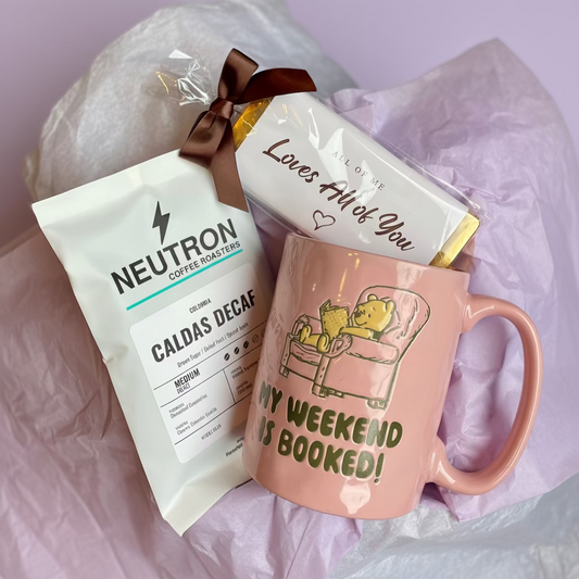 Pooh Bear "My Weekend is Booked" Gift Box