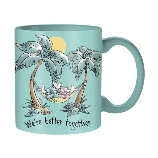 Stitch Angel Were Better Together 20oz Ceramic Mug