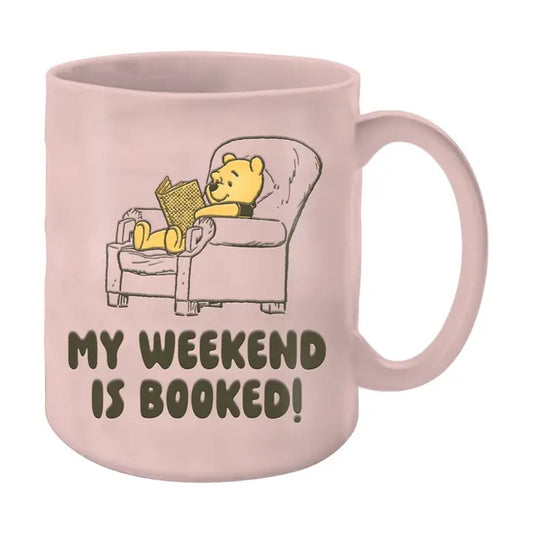 "My Weekend is Booked" - Novelty Mug Arrangement