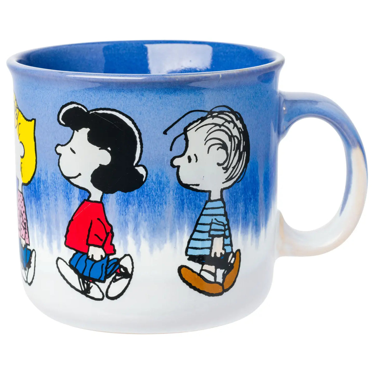 Peanuts Group Reactive Glaze 20oz Ceramic Camper Mug